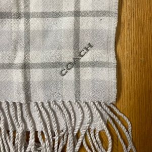 COACH reversible scarf
